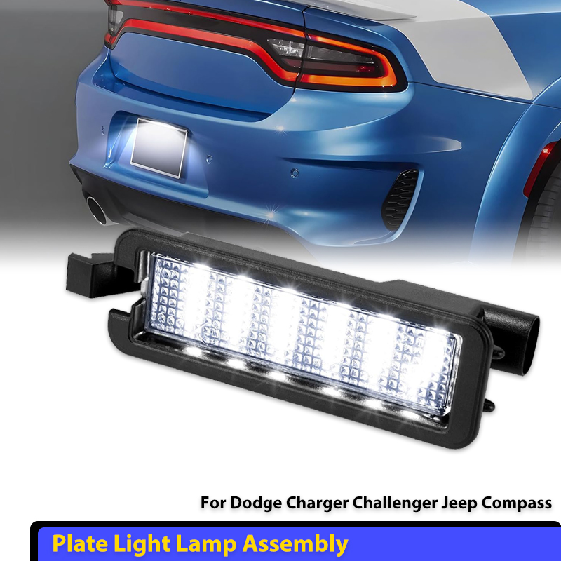 Model Kit Jeep - LED License Plate Tag Light Lamp