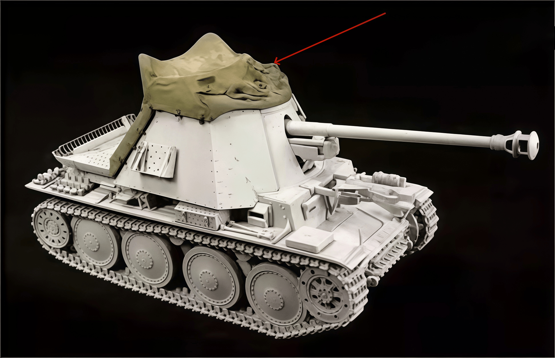 Model Kit History - 1:35 Casting Resin Model Assembly Kit,