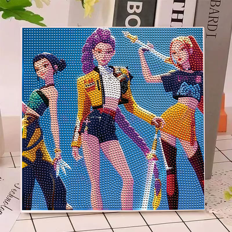 Model Kit Toy - Anime Gilrs Lumi Mila Zoi K-pop