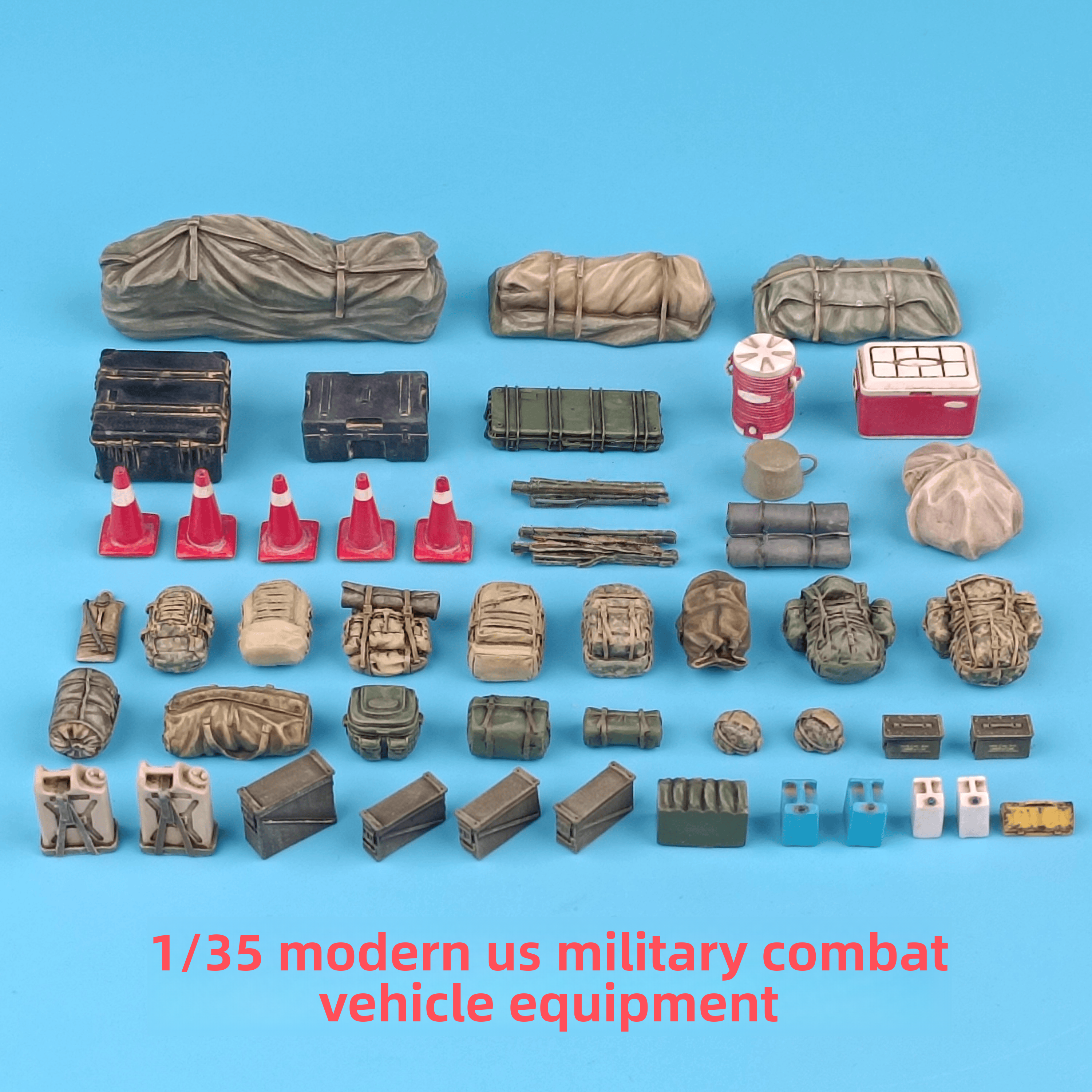 Model Kit History - 1/35 Resin Model, GK， Model Assembly