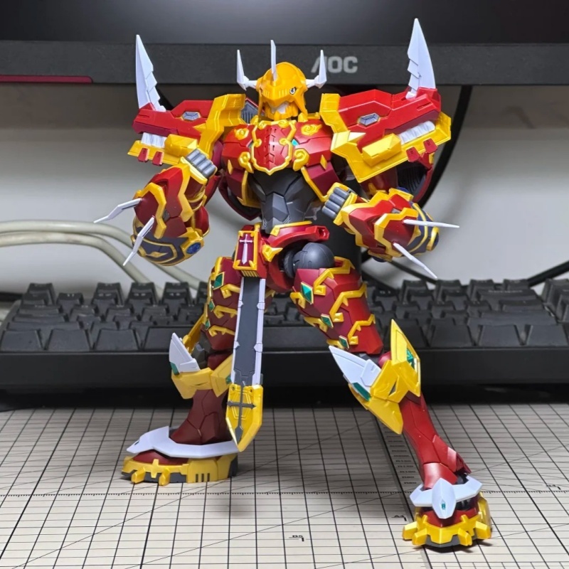 Model Kit Kaisergreymon - In Stock New Bandai Frs Digimon