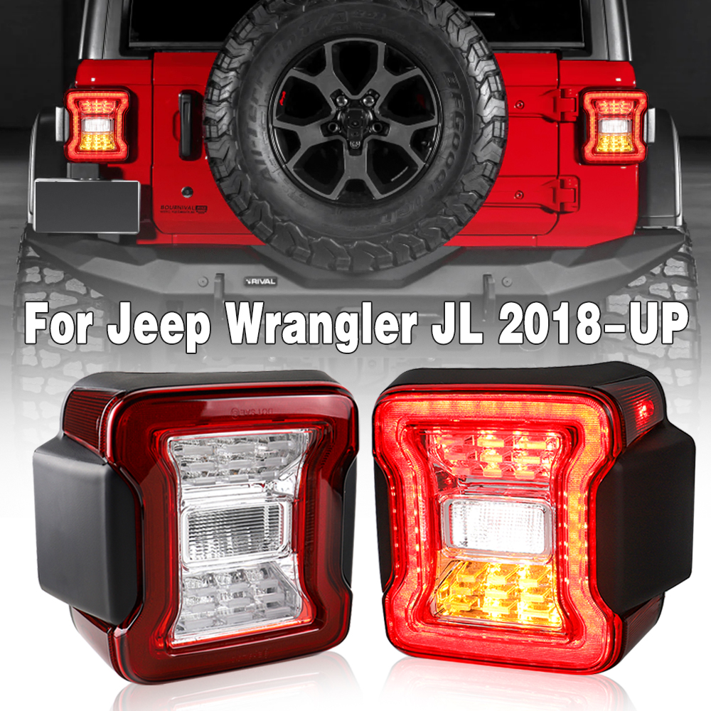 Model Kit Jeep - LED Tail Lights for Jeep Wrangler
