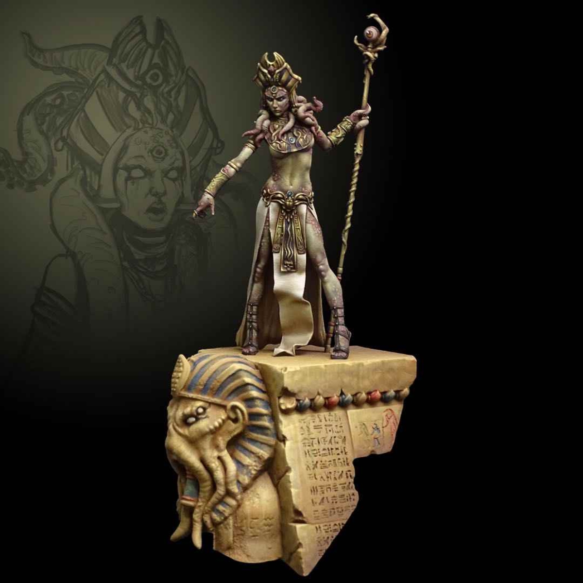 Model Kit Anubis - 1/24 resin soldier model GK Ancient