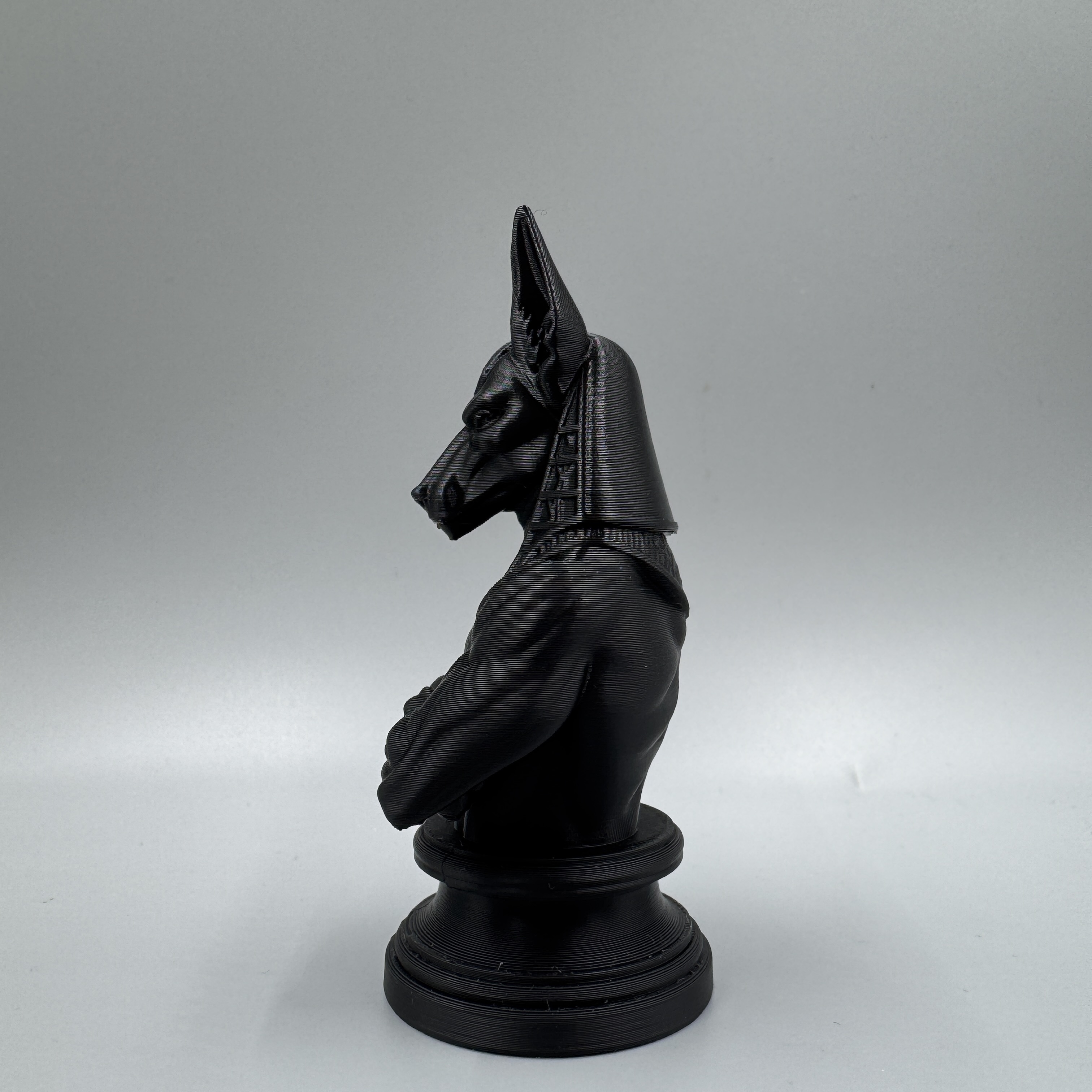 Anubis Bust Figurine 3D Printe - Model Kit Anubis avaliação e preço