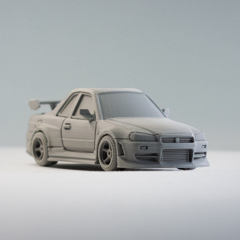 1/64 Scale GT-R Car Model 3D P - Model Kit Jdm avaliação e preço