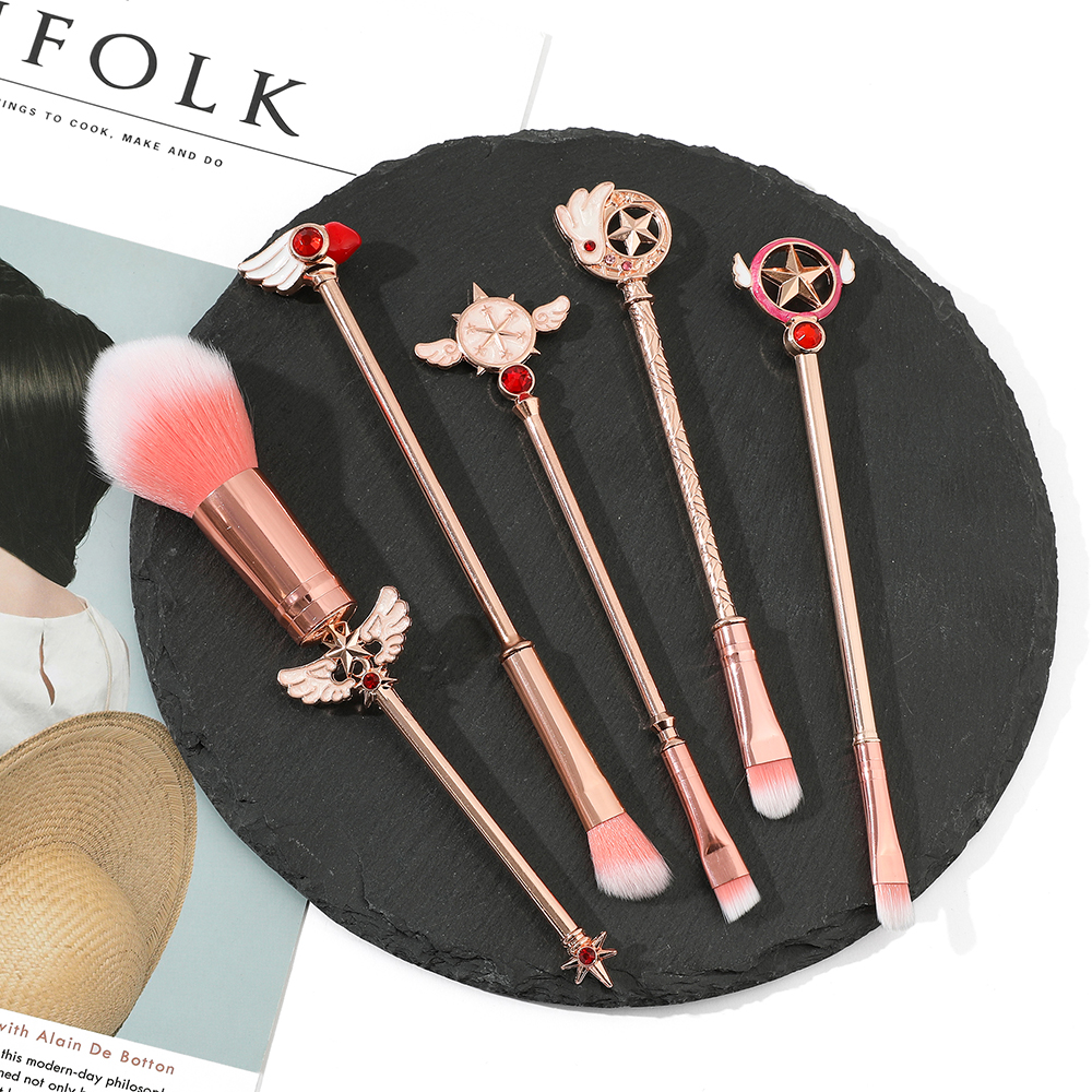 Sailor Moon Makeup Brushes Set - Model Kit Tool avaliação e preço