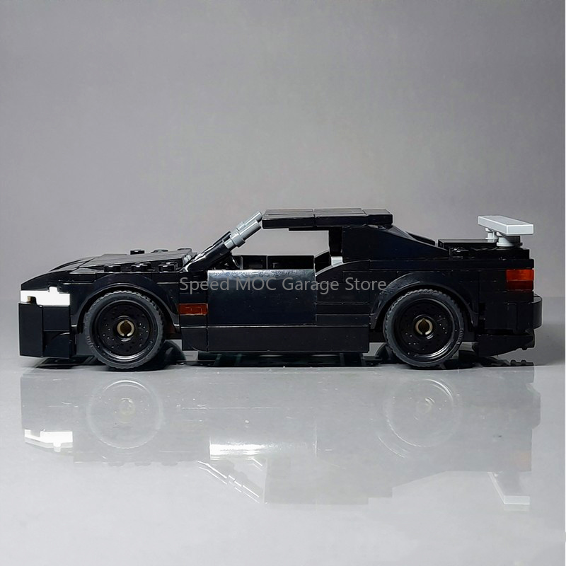 MOC Black 1990s JDM Sports Car - Model Kit Jdm avaliação e preço