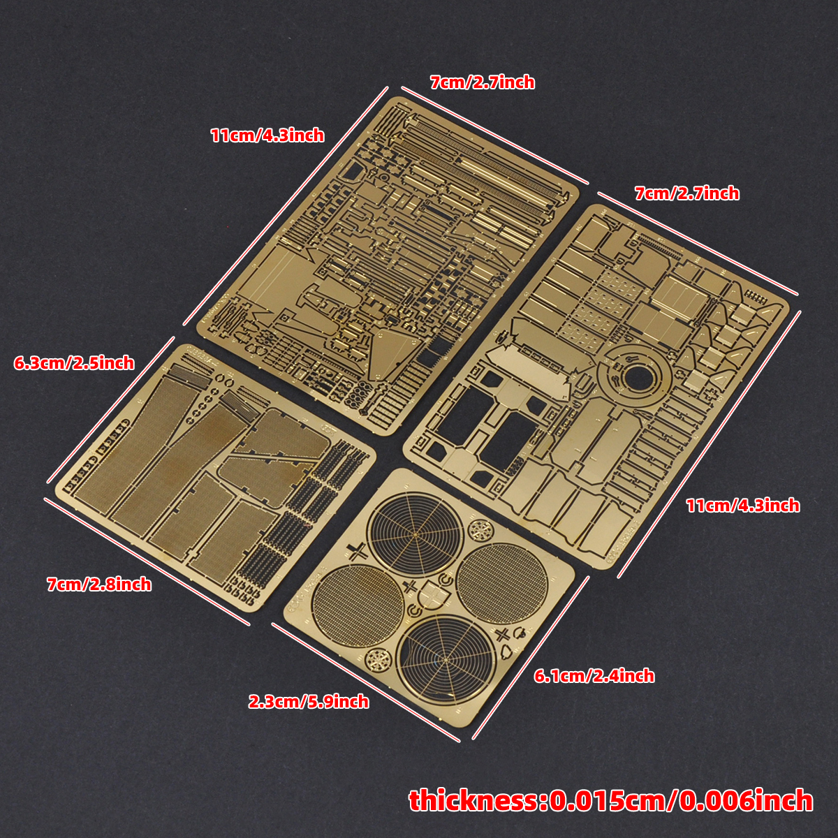 1/35 photo eatch PE Scale mode - Model Kit History avaliação e preço