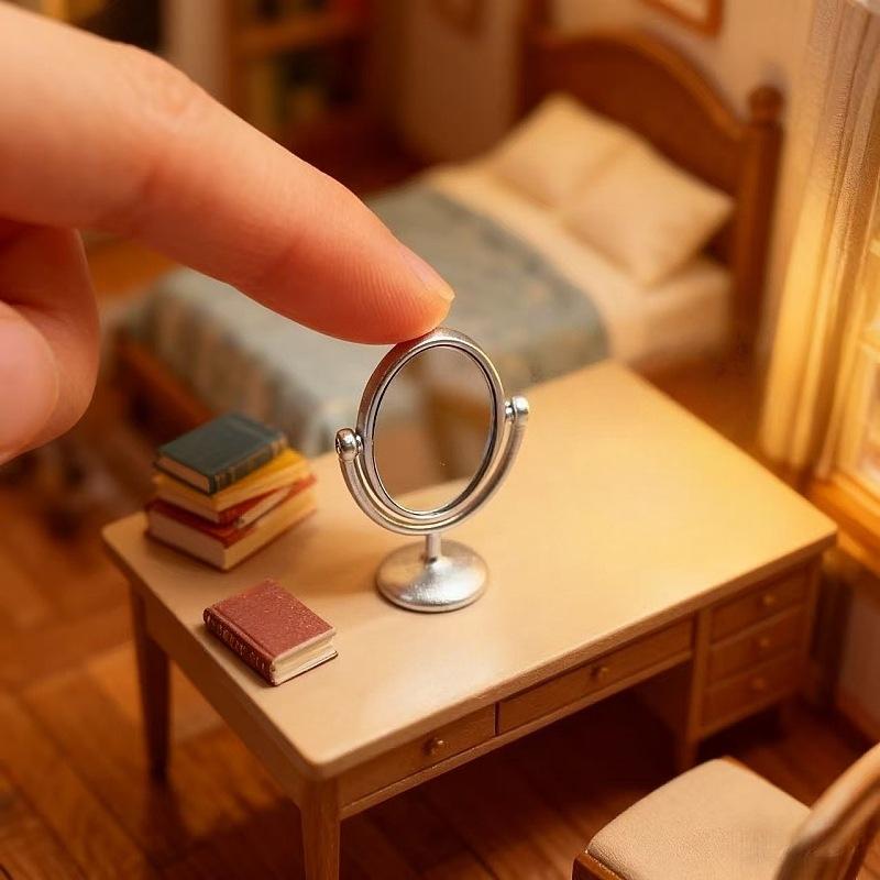 1Pcs Miniature Retro Mirror Dr - Model Kit Vintage avaliação e preço