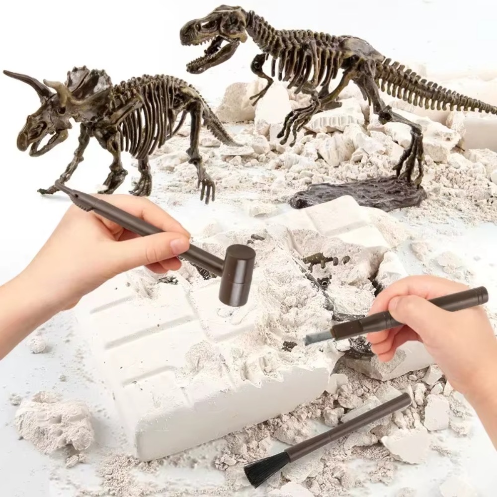 Dinosaur Fossil Excavation Kit - Model Kit Dinosaur Bandai avaliação e preço