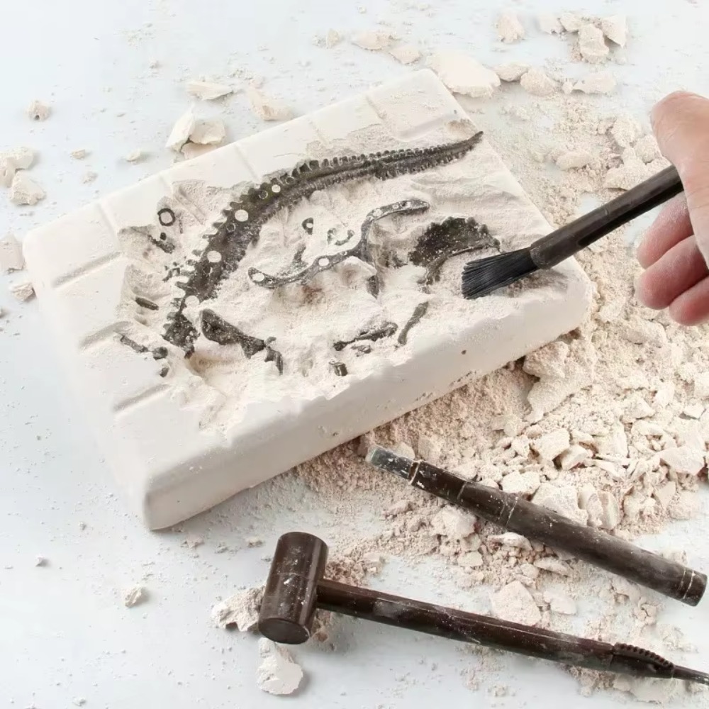 Dinosaur Fossil Excavation Kit - Model Kit Dinosaur Bandai avaliação e preço