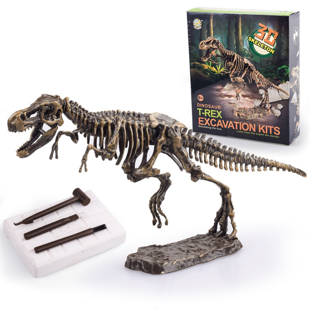 Dinosaur Fossil Excavation Kit - Model Kit Dinosaur Bandai avaliação e preço