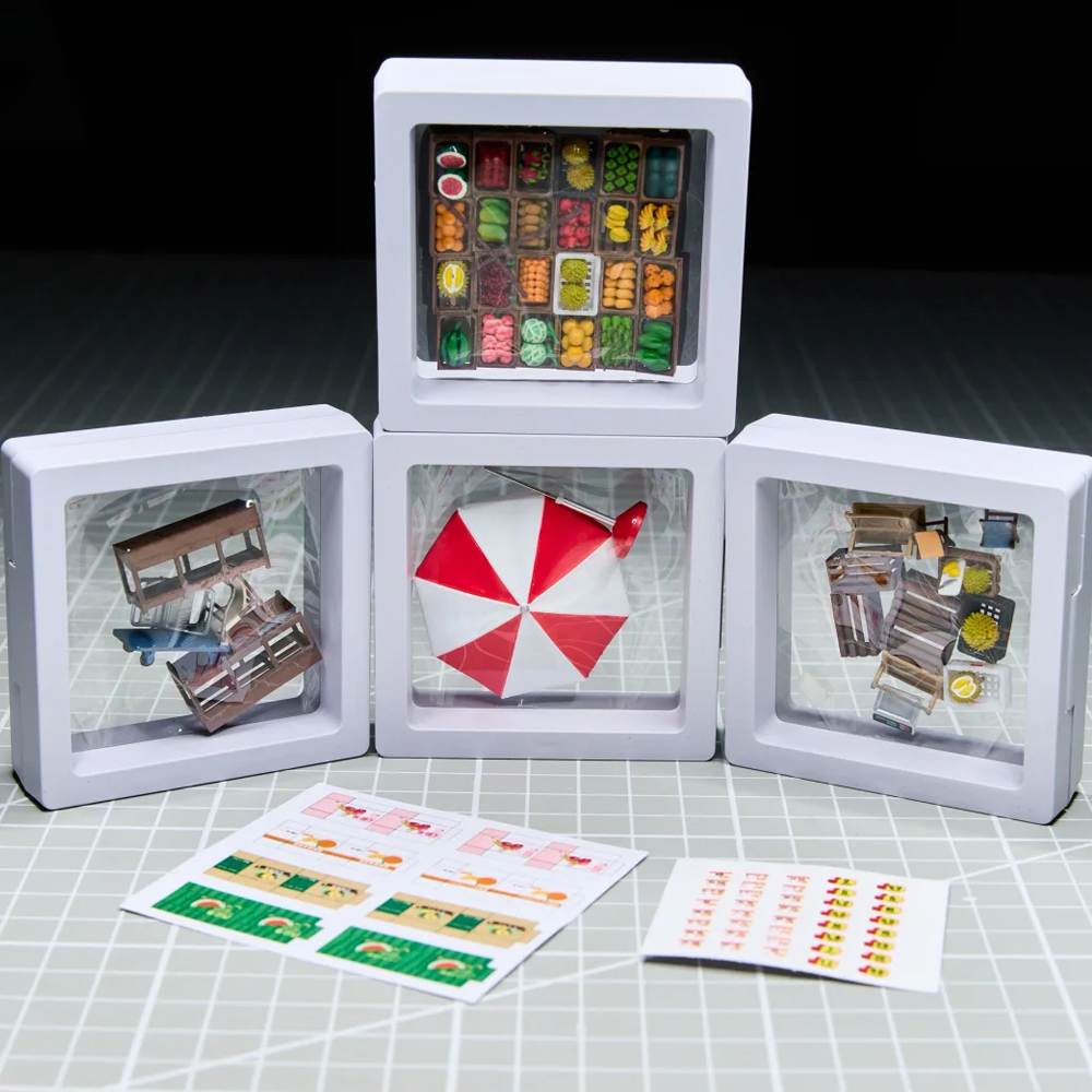 Kicarmod 1/64 Fruit Stand Mode - Model Kit Toy avaliação e preço