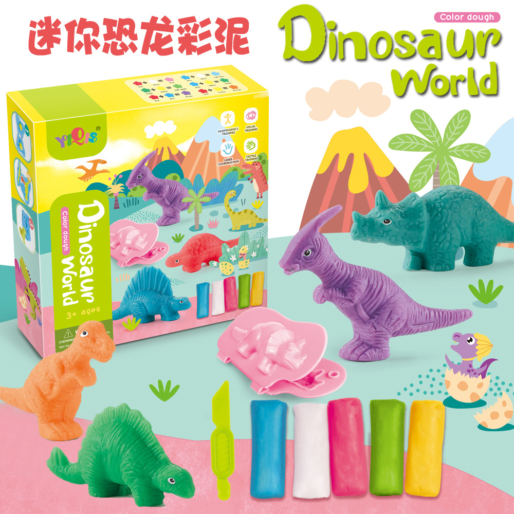 Playdough Dinosaur World Play  - Model Kit Dinosaur Bandai avaliação e preço