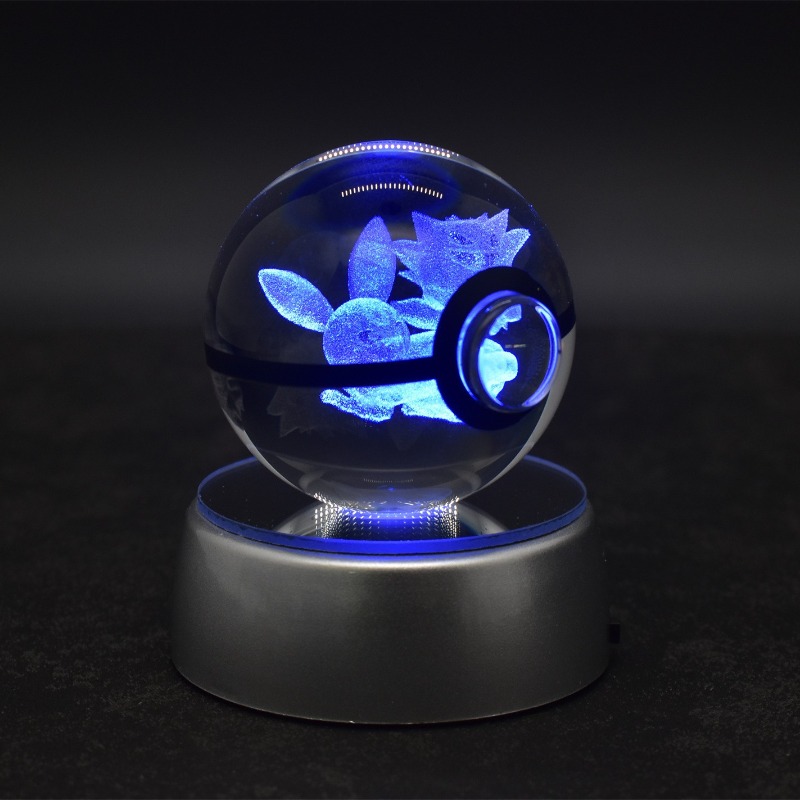3D Pokemon Crystal Ball Mewtwo - Model Figure Base avaliação e preço