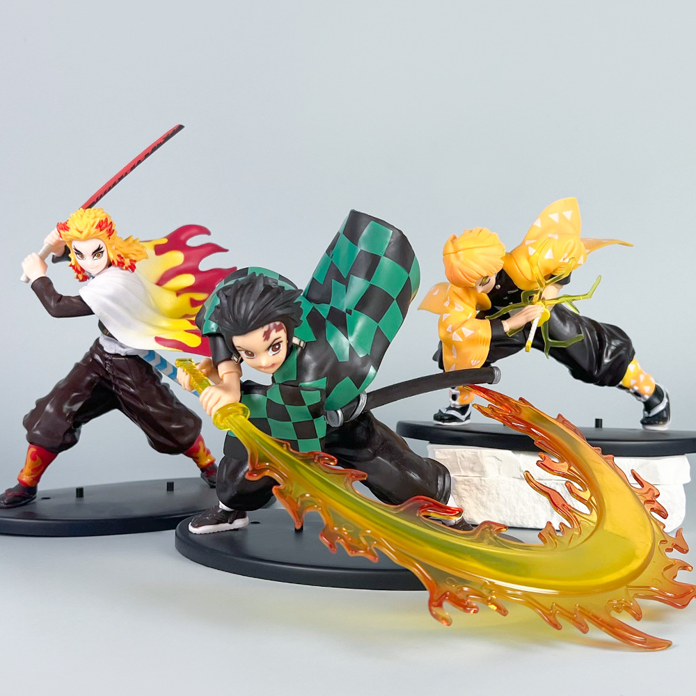 Anime Demon Slayer PVC Figures - Model Kit Zenitsu avaliação e preço