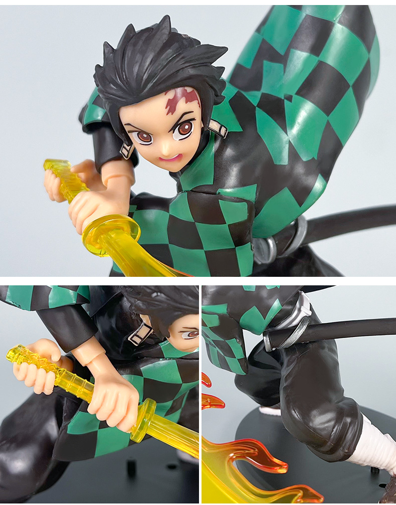 Anime Demon Slayer PVC Figures - Model Kit Zenitsu avaliação e preço