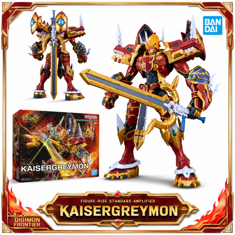 Bandai Figure-rise Standard Am - Model Kit Kaisergreymon avaliação e preço