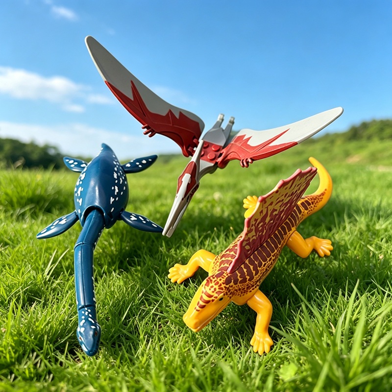 Mini Jurassic Dinosaurs World  - Model Kit Dinosaur Bandai avaliação e preço