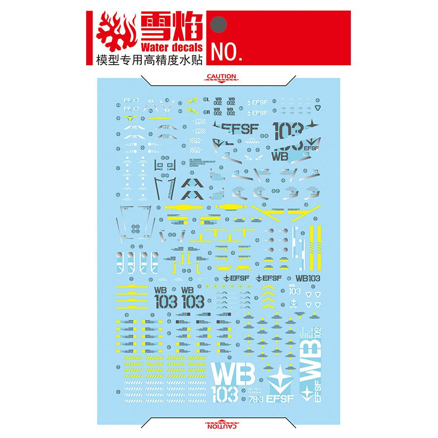 Model Decals  Studio PGU RX-78 - Model Kit Bandai avaliação e preço