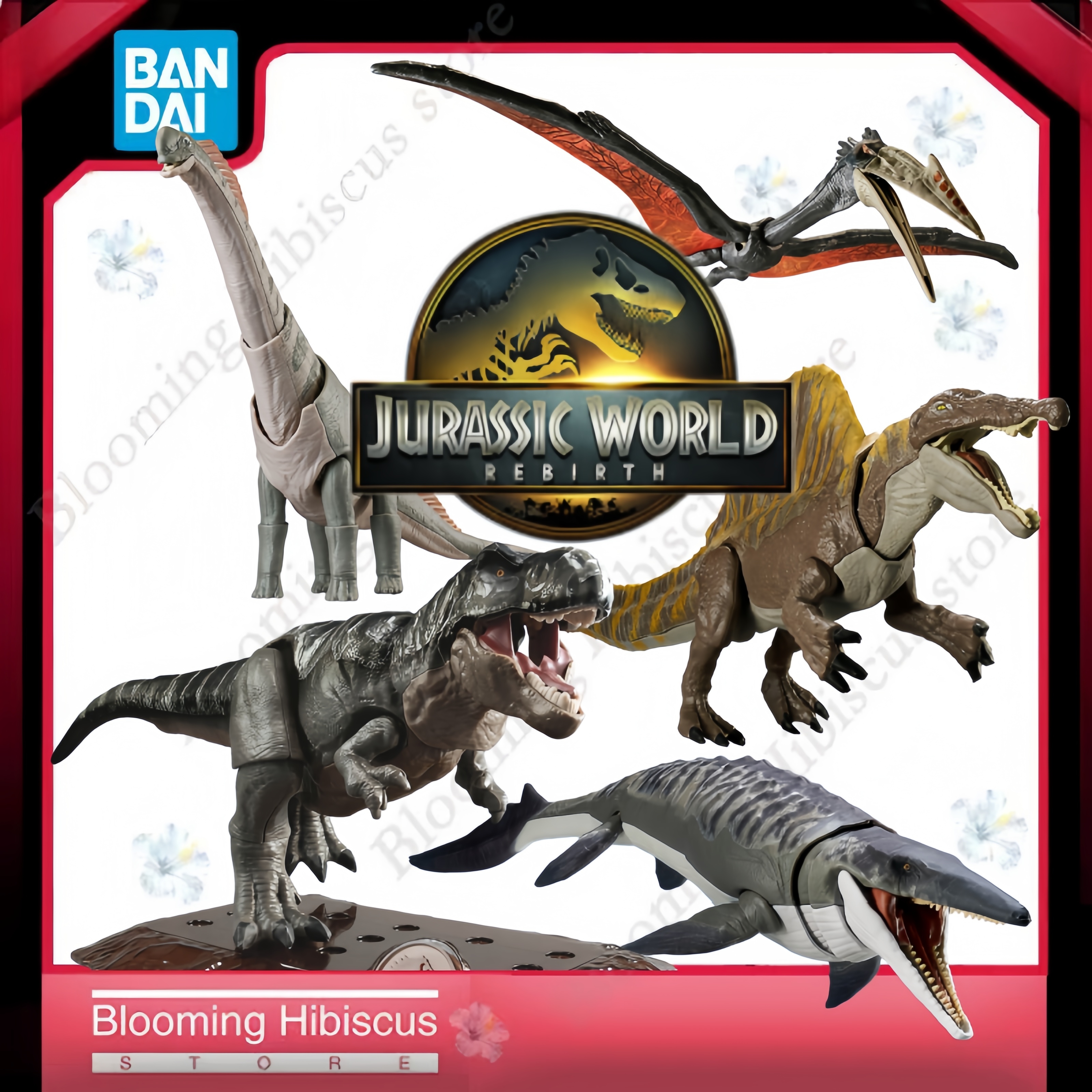 Jurassic World Rebirth Bandai  - Model Kit Dinosaur Bandai avaliação e preço