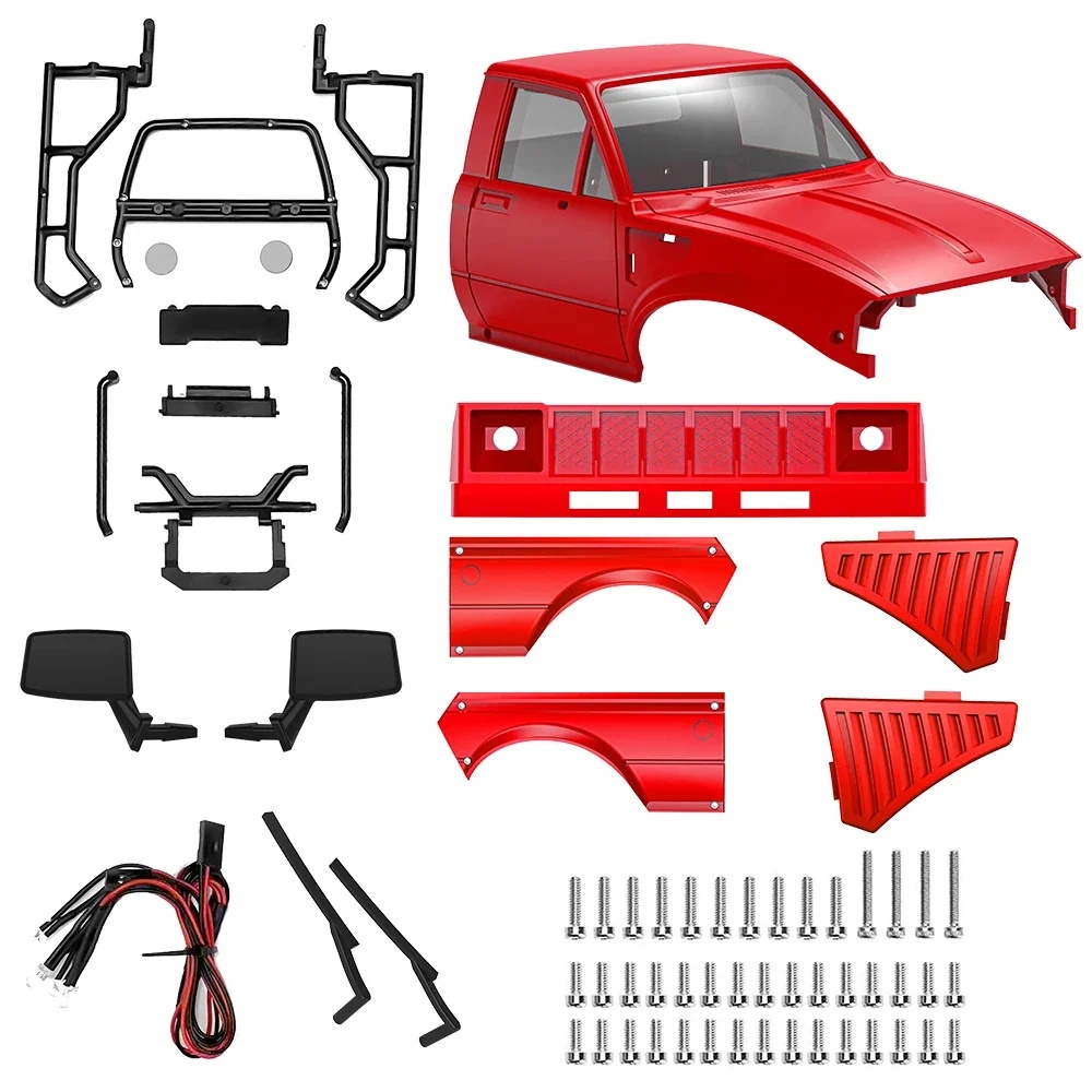 Pickup Hard Body Shell With Be - Model Kit Jeep avaliação e preço