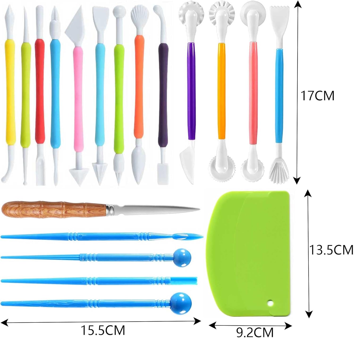 Air Dry Clay Sculpting Tools,  - Model Kit Tool avaliação e preço