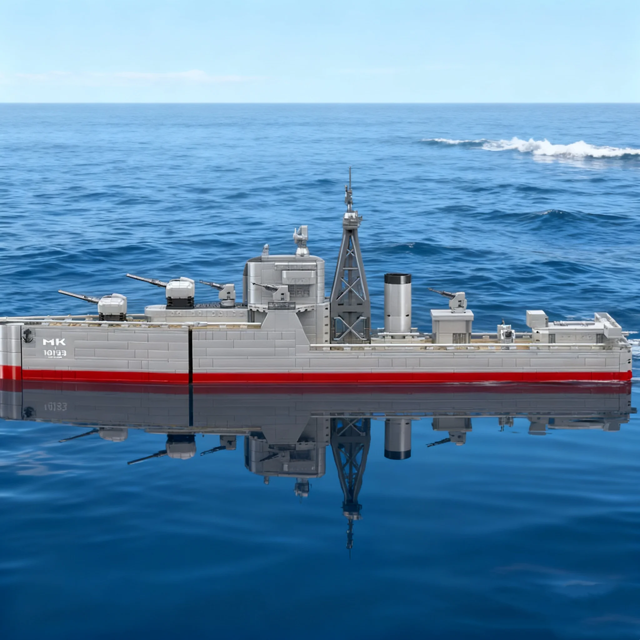 1815PCS Barter Class Destroyer - Model Kit Destroyer avaliação e preço