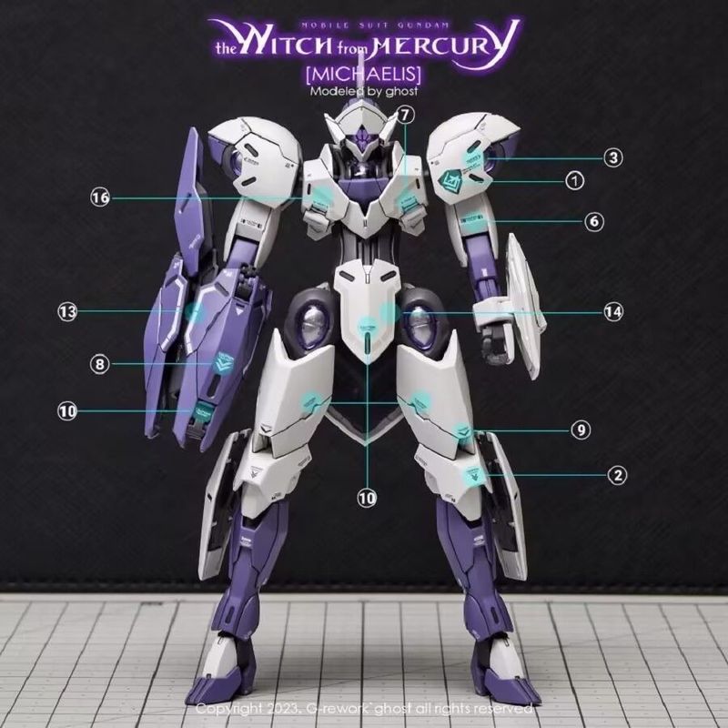 In Stock Hg 1/144 The Witch Fr - Model Kit Judge avaliação e preço
