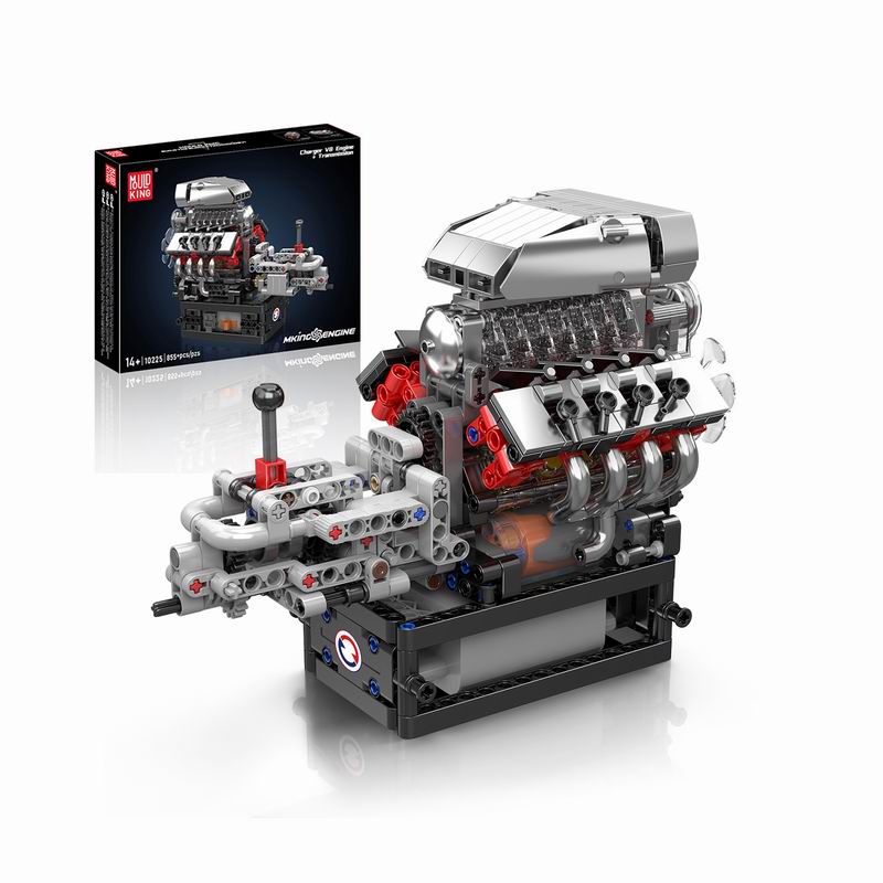 10225 High-Torque Vehicle V8 E - Model Kit Engine V8 avaliação e preço