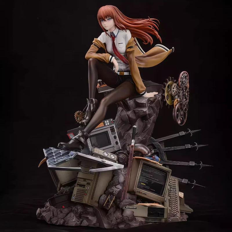 Makise Kurisu Steins Gate Gk S - Model Figure Base avaliação e preço