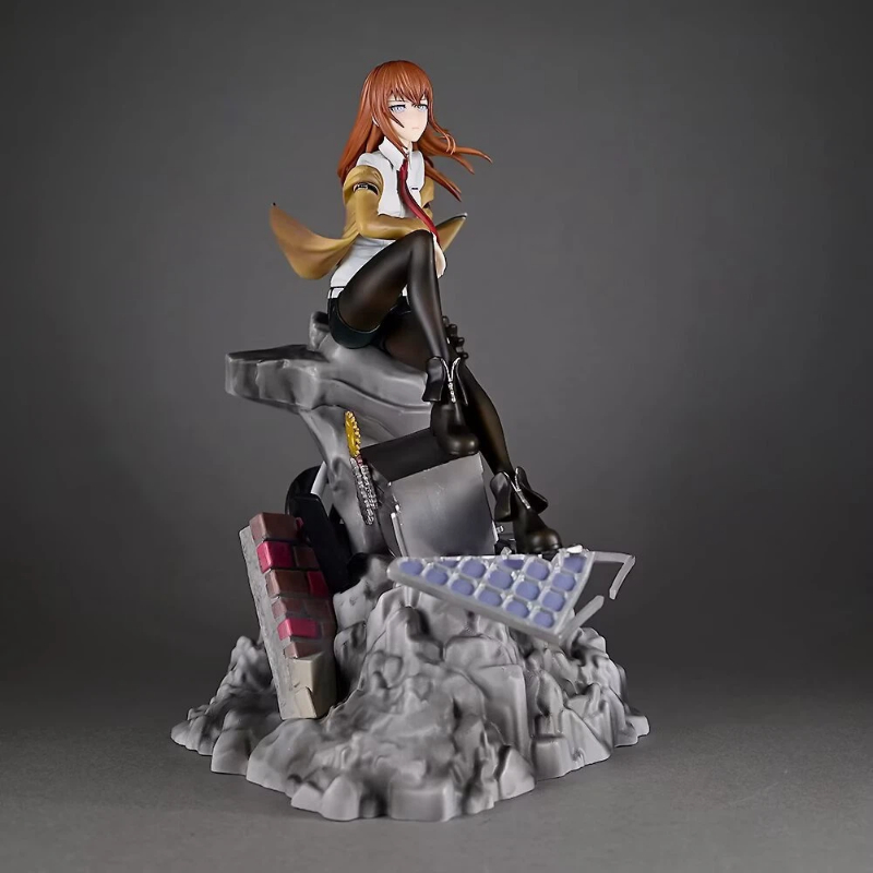 Makise Kurisu Steins Gate Gk S - Model Figure Base avaliação e preço