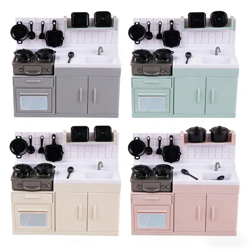 1 Set Compact Kitchenware Kit  - Model Kit Toy avaliação e preço