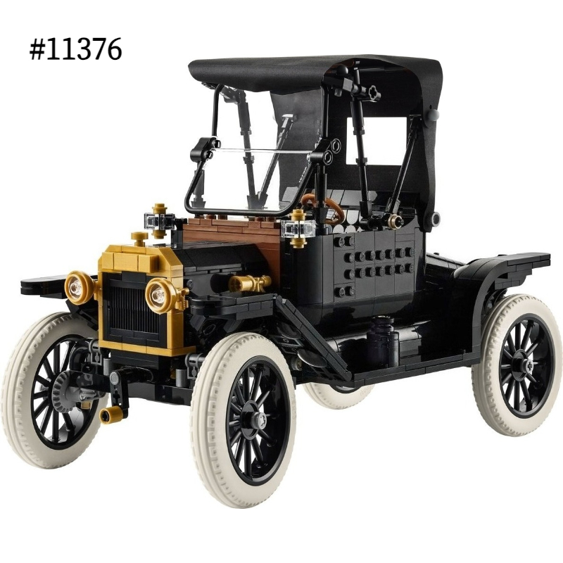 1060pcs Vintage Model T Car 11 - Model Kit Vintage avaliação e preço