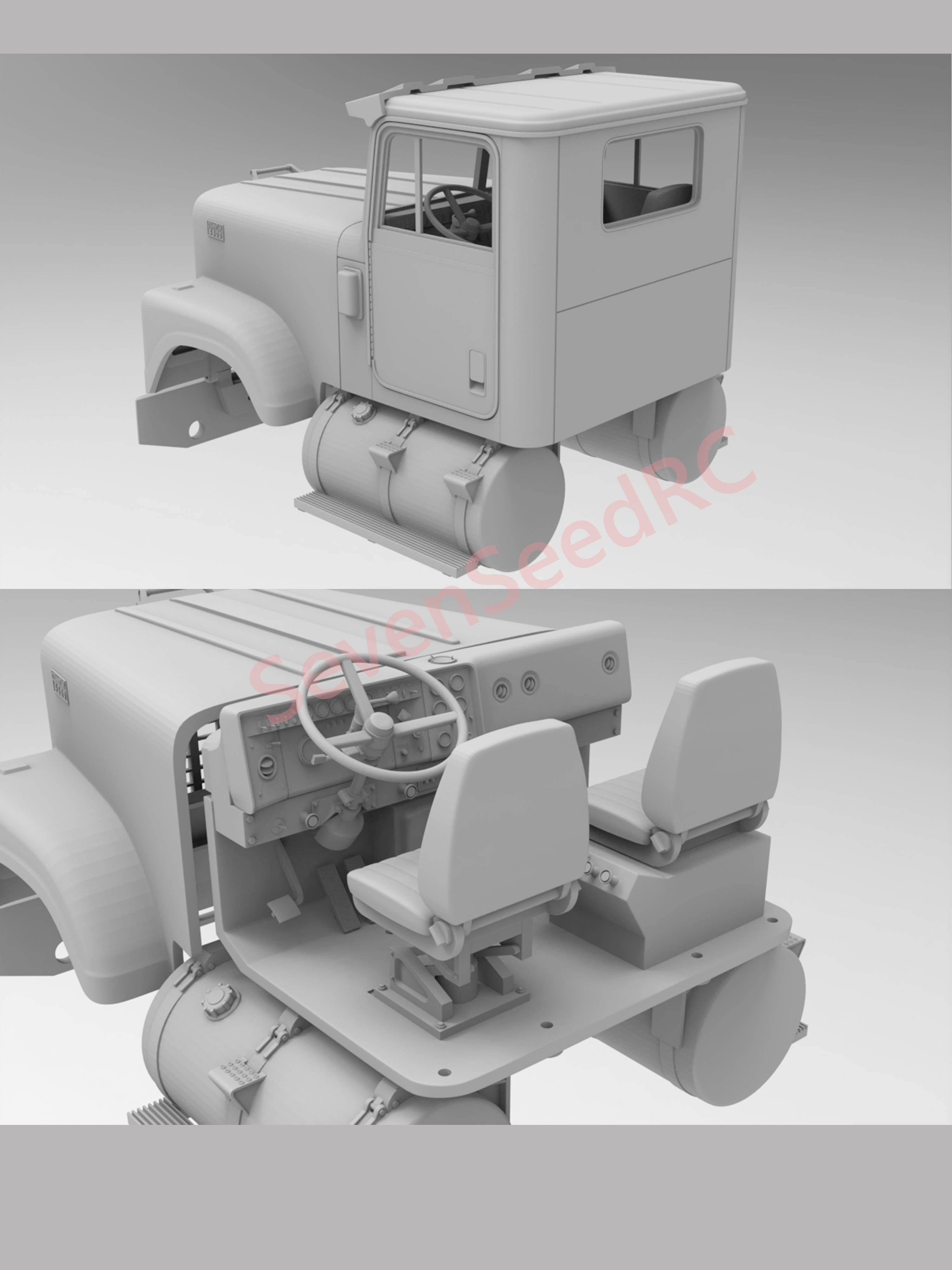 3d Print Truck Cab Kit INTERNA - Model Kit Jdm avaliação e preço