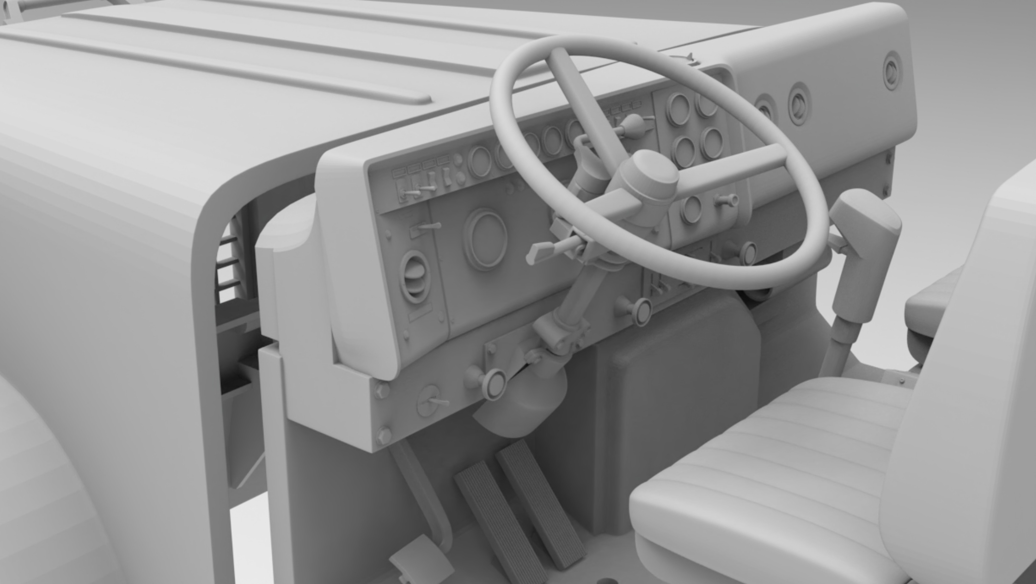 3d Print Truck Cab Kit INTERNA - Model Kit Jdm avaliação e preço