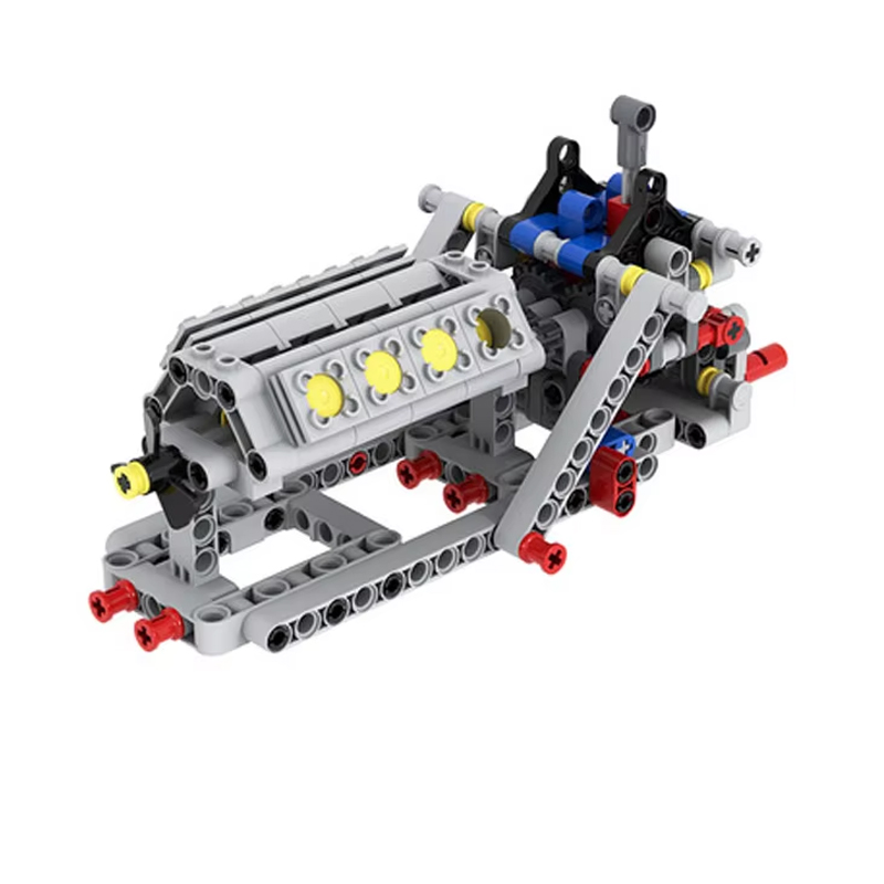 4-Speed Gearbox + V8 Engine Mo - Model Kit Engine V8 avaliação e preço