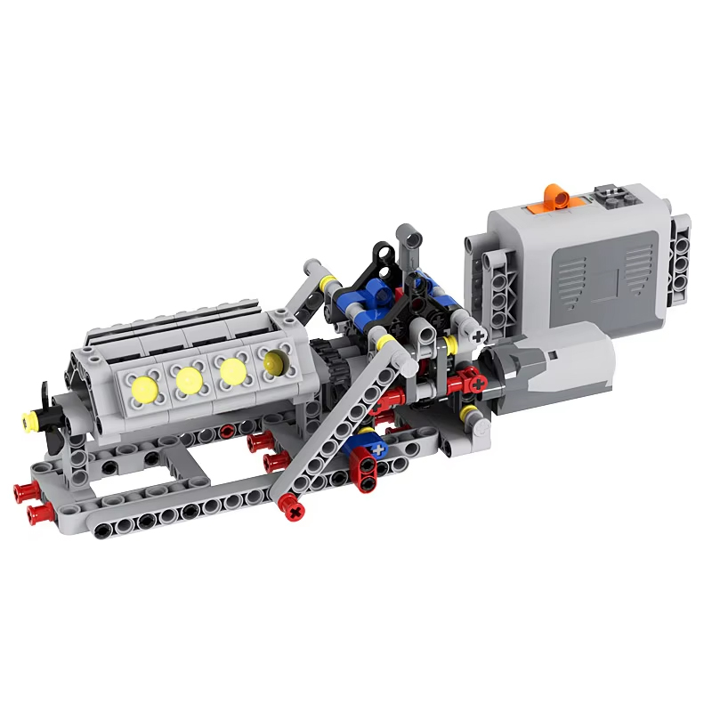 4-Speed Gearbox + V8 Engine Mo - Model Kit Engine V8 avaliação e preço