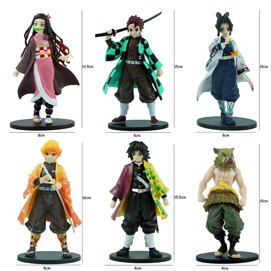 Anime Demon Slayer PVC Figures - Model Kit Zenitsu avaliação e preço
