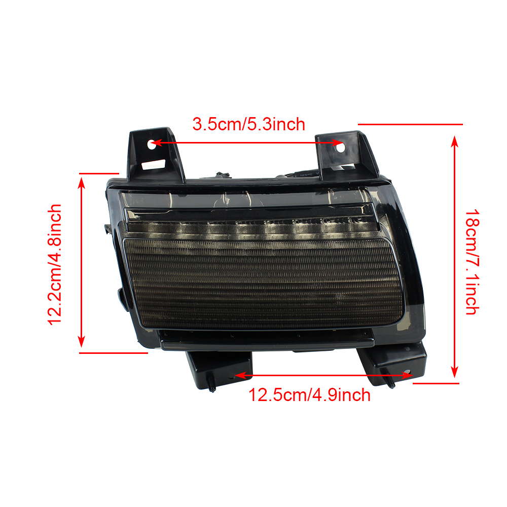 Front Bumper LED DRL & Turn Si - Model Kit Jeep avaliação e preço