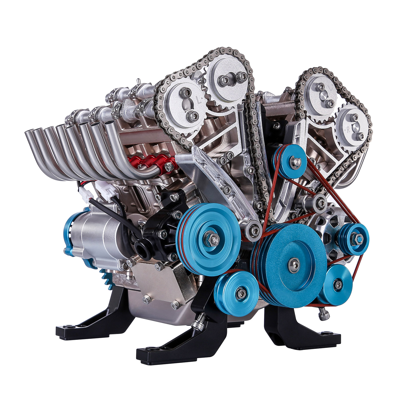 500+Pcs DIY V8 Engine Model Me - Model Kit Engine V8 avaliação e preço