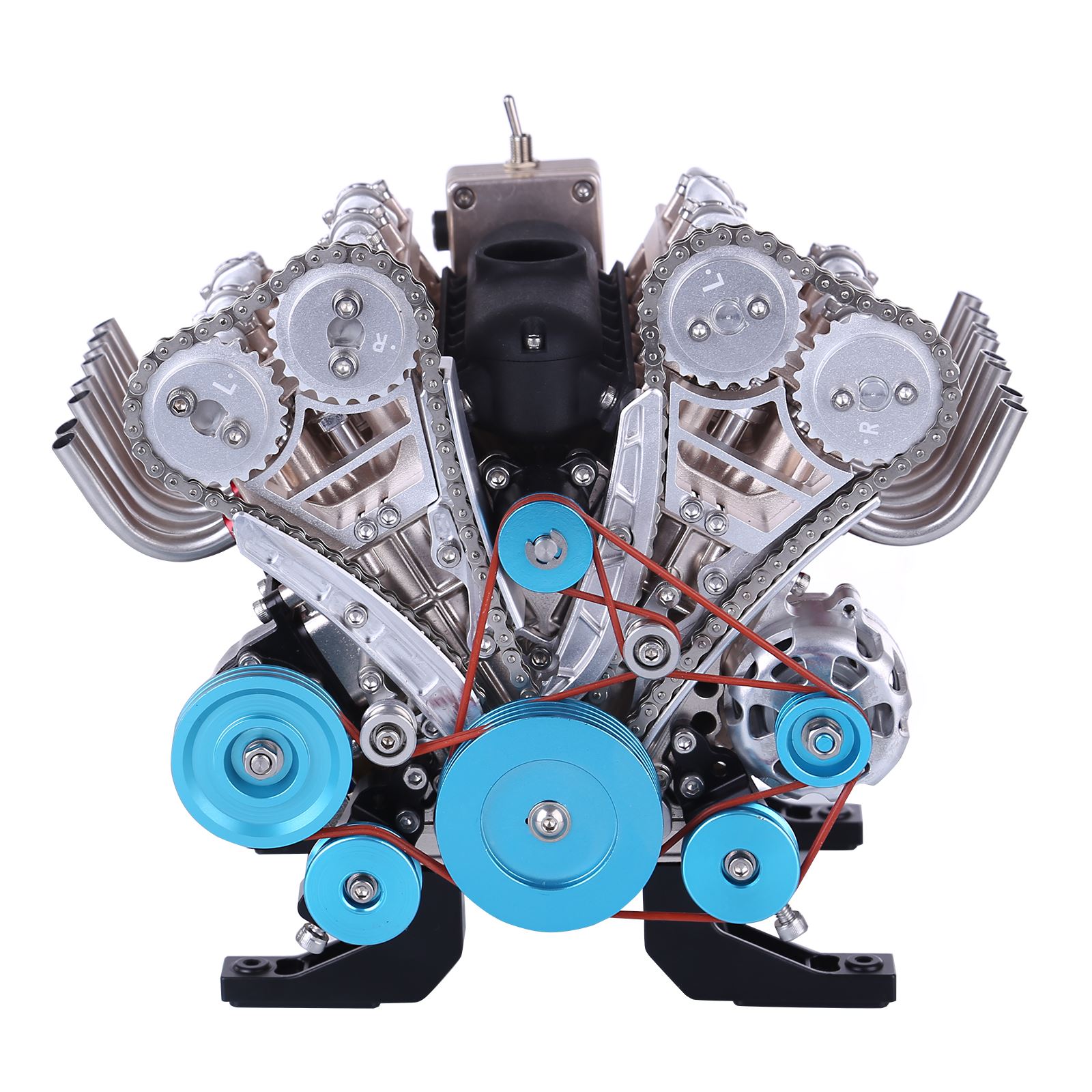 500+Pcs DIY V8 Engine Model Me - Model Kit Engine V8 avaliação e preço