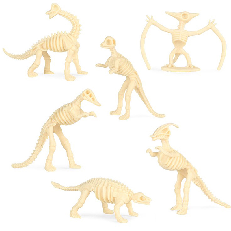 12pcs Dinosaur Toys Fossil Ske - Model Kit Dinosaur Bandai avaliação e preço