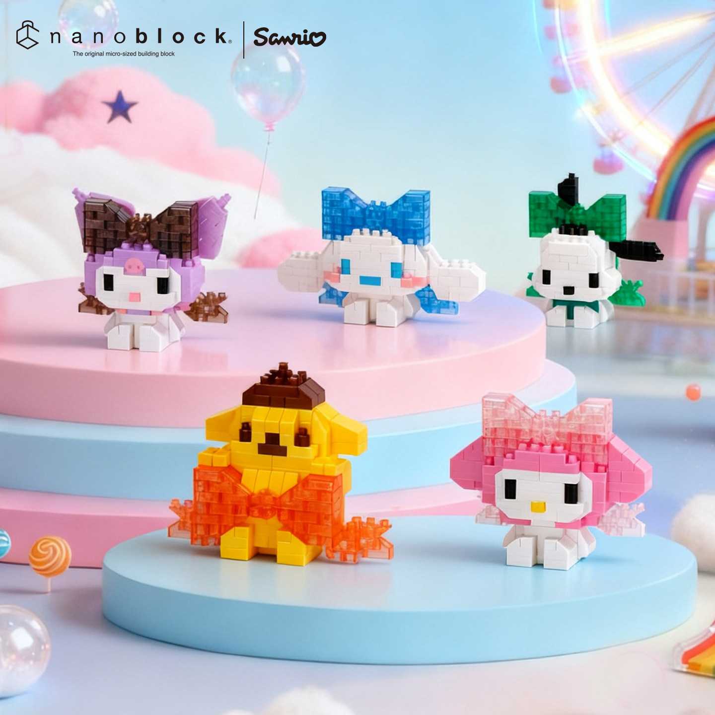 Nanoblock Sanrio Micro Buildin - Model Kit Toy avaliação e preço