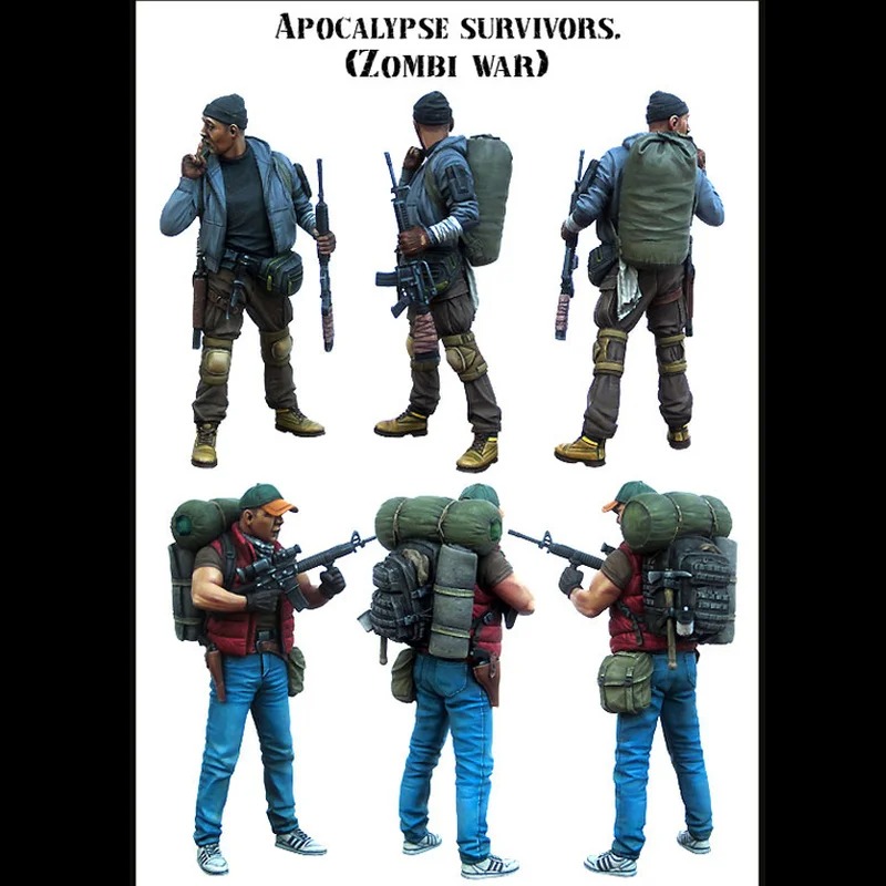 1/35 Die-Cast Resin Figure Mod - Model Kit History avaliação e preço
