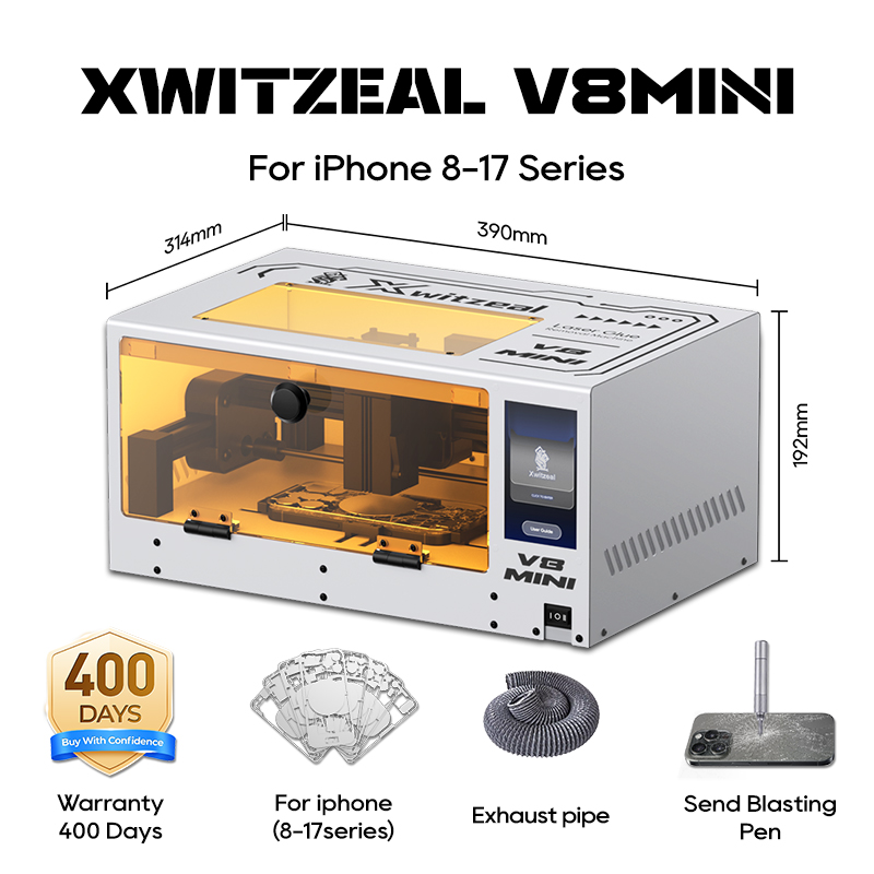 Xwitzeal® V8 MINI Laser Glue R - Model Kit V8 avaliação e preço