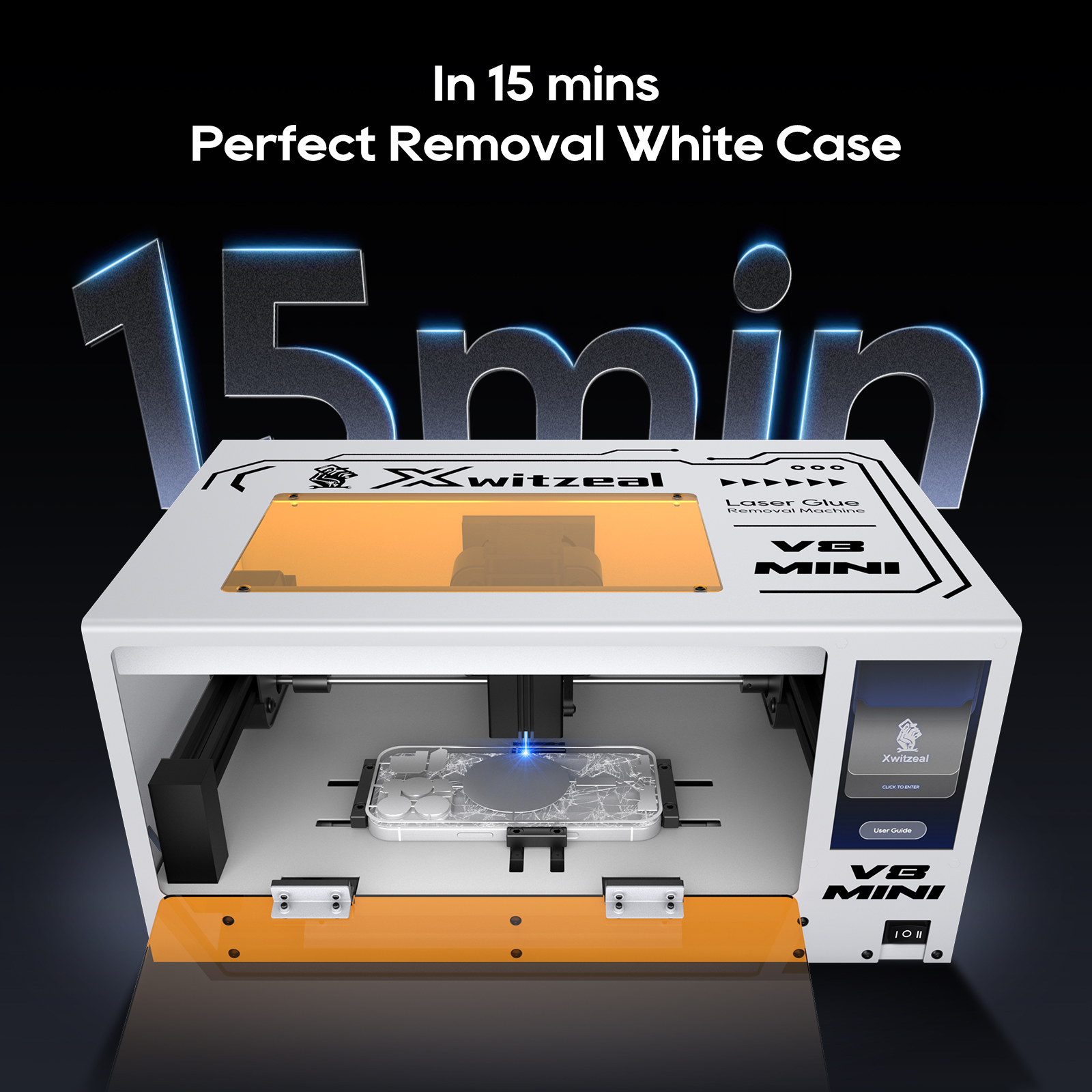 Xwitzeal® V8 MINI Laser Glue R - Model Kit V8 avaliação e preço