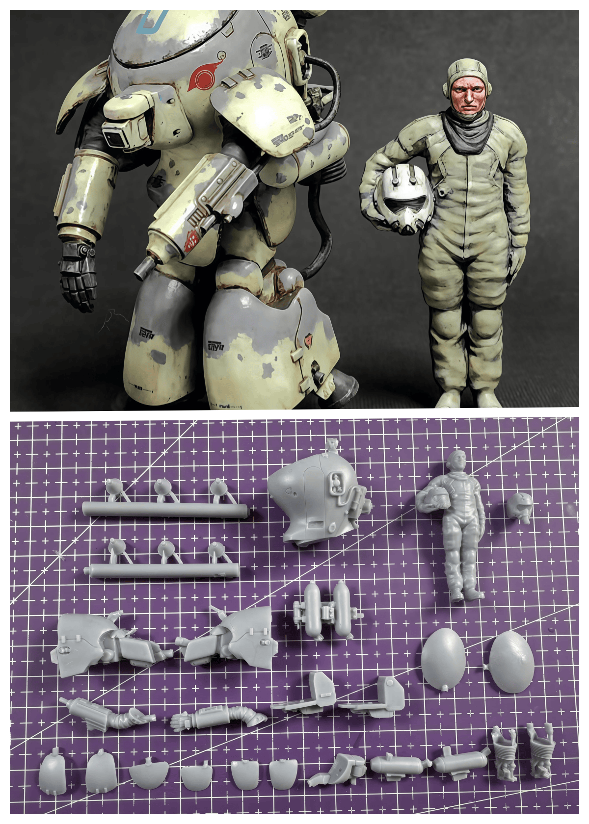 1: 35 Die Casting Resin Model  - Model Kit History avaliação e preço