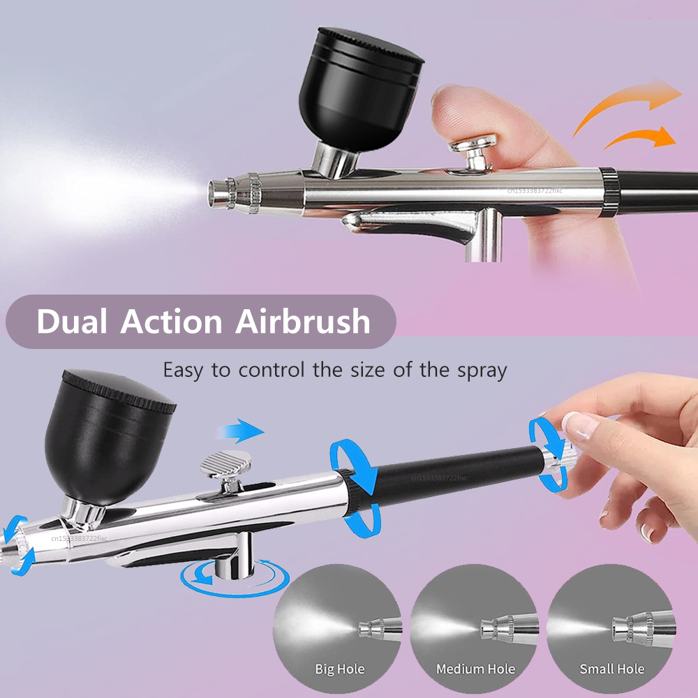 Pro Grade Airbrush Gun Head wi - Model Kit Destroyer avaliação e preço