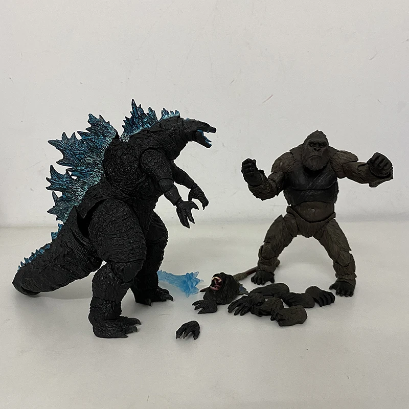SHM Kong From Godzilla Vs Kong - Model Kit Dinosaur Bandai avaliação e preço